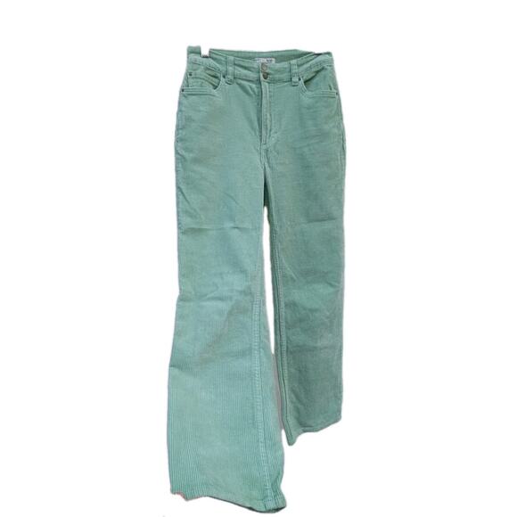 Billabong X The Salty Blonde Chill Out High Rise Corduroy Pants 26 Wide Leg - Picture 1 of 11